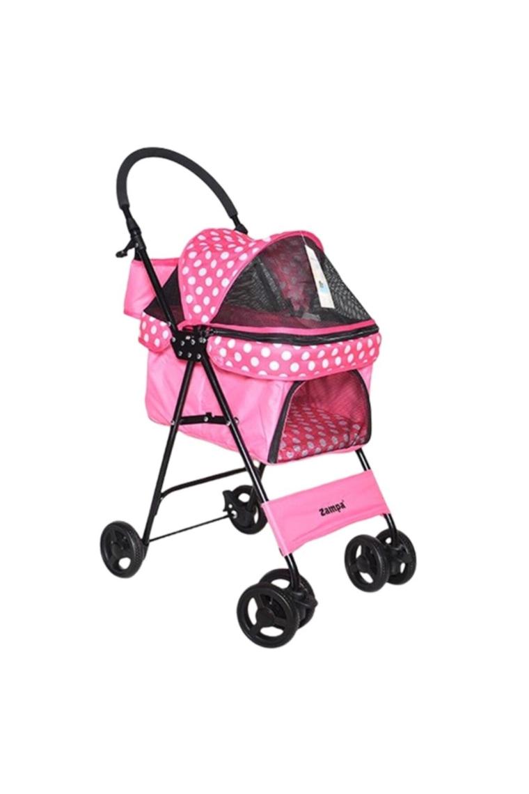 Zampa Perez 42x63x89 cm Pembe Kedi Arabası