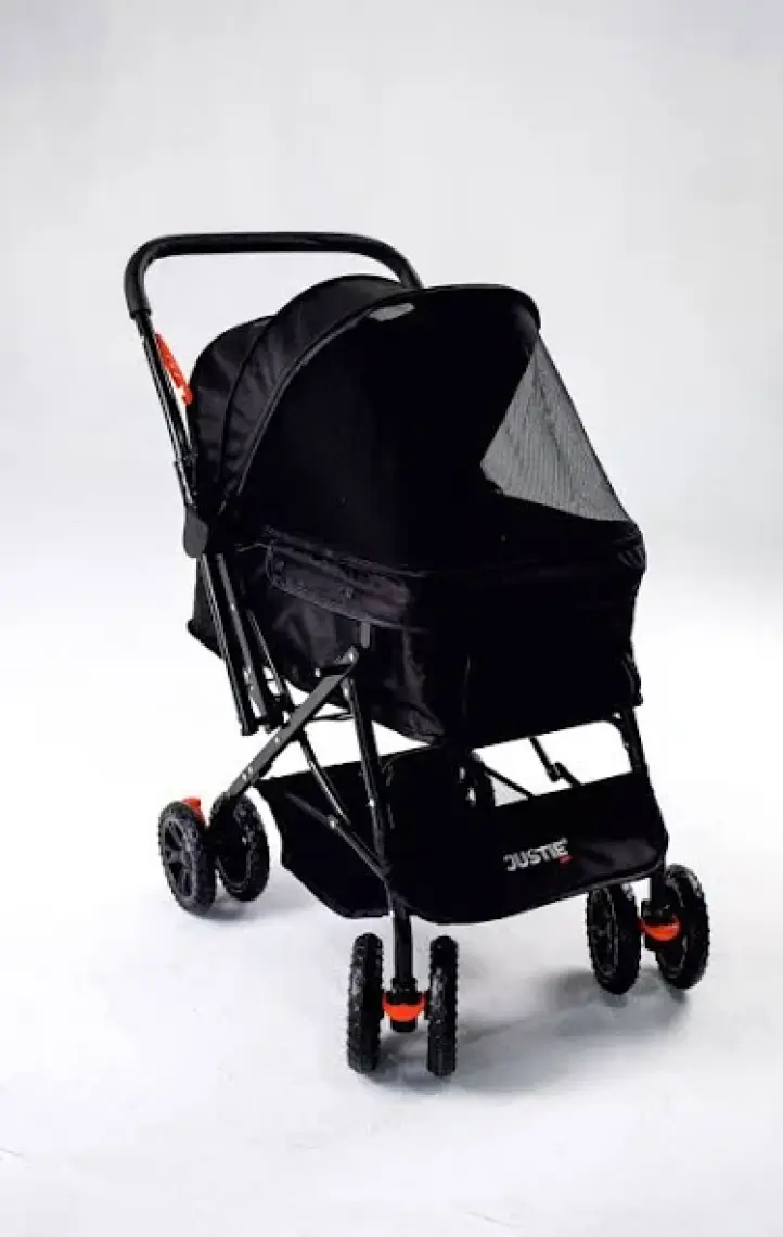 Justie Pet Collesium  Kedi & Köpek Arabası Siyah76X52X95 cm