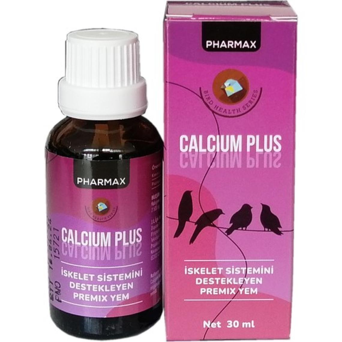 Pharmax Calcium Plus Kuş Kalsiyum Desteği 30 ml