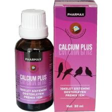 Pharmax Calcium Plus Kuş Kalsiyum Desteği 30 ml