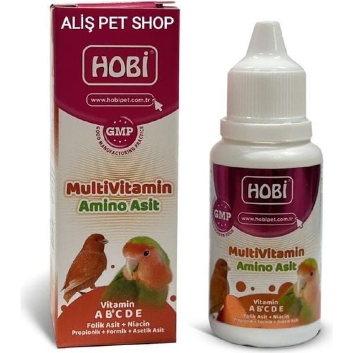 Hobi Kuşlar Için Multivitamin ve Aminoasit Takviyesi 30ML 1 Adet