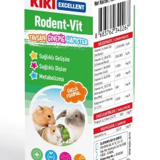 Kemirgen Rodent-vit - Guinega Pig, Hamster, Tavşanlar Için Vitamin - Multivitamin Etkili - 25 Ml.