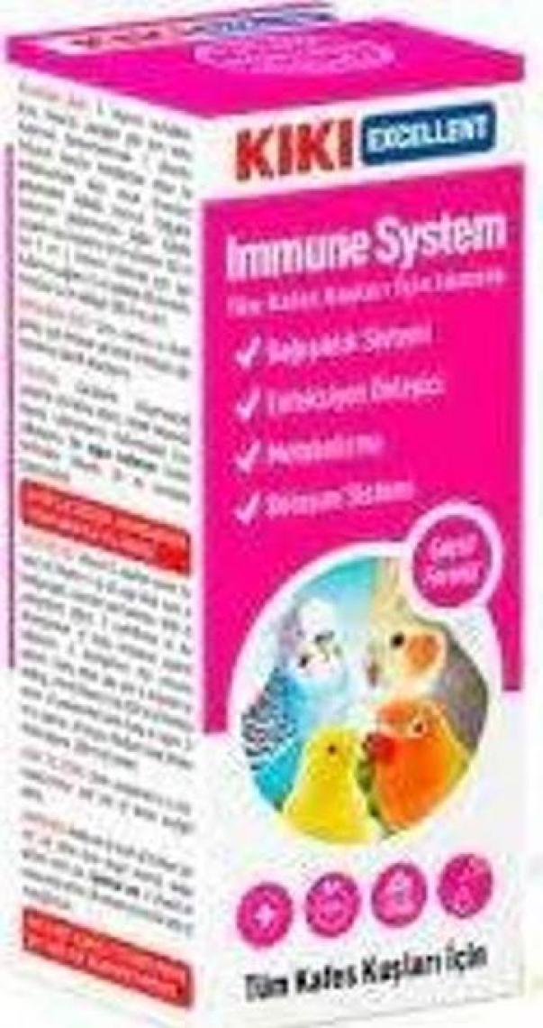 Kiki Excellent Kuş Immune System 25 Ml. KB102