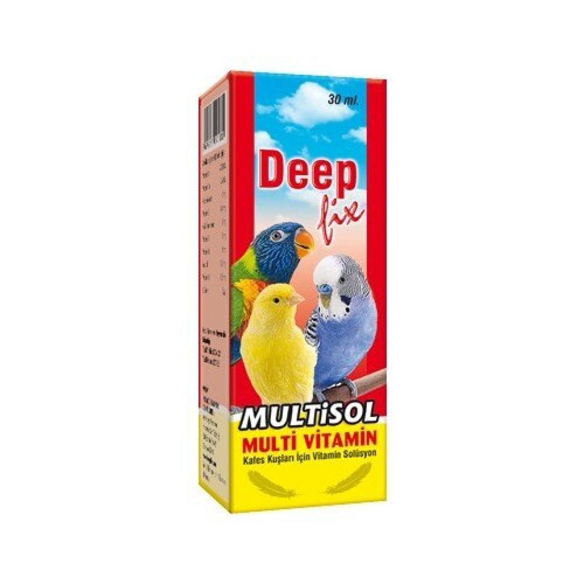 Deep Fix Multisol (Kuşlar İçin Multi-Vitamin) 30 Ml.