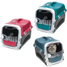 Cat İt Cabrıo Kedi ve Köpek Taşıma Kabı Mavi/Gri 51x33x35cm