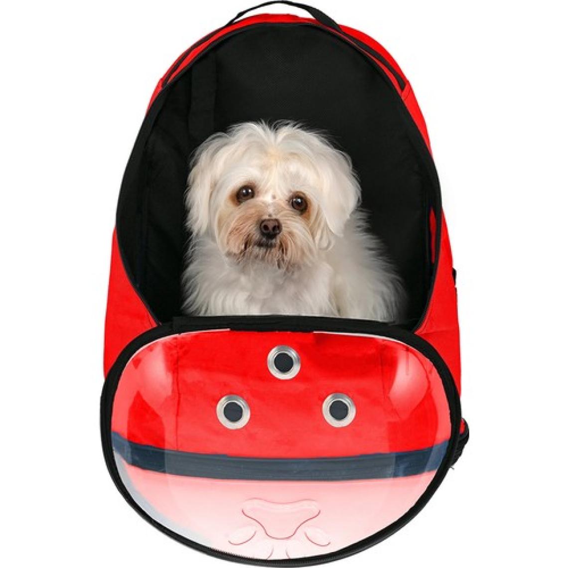 Ksburda Ufo Astronot Kedi Köpek Taşıma Çantası -  Hava Kanallı Pati Desenli 47X40X35CM