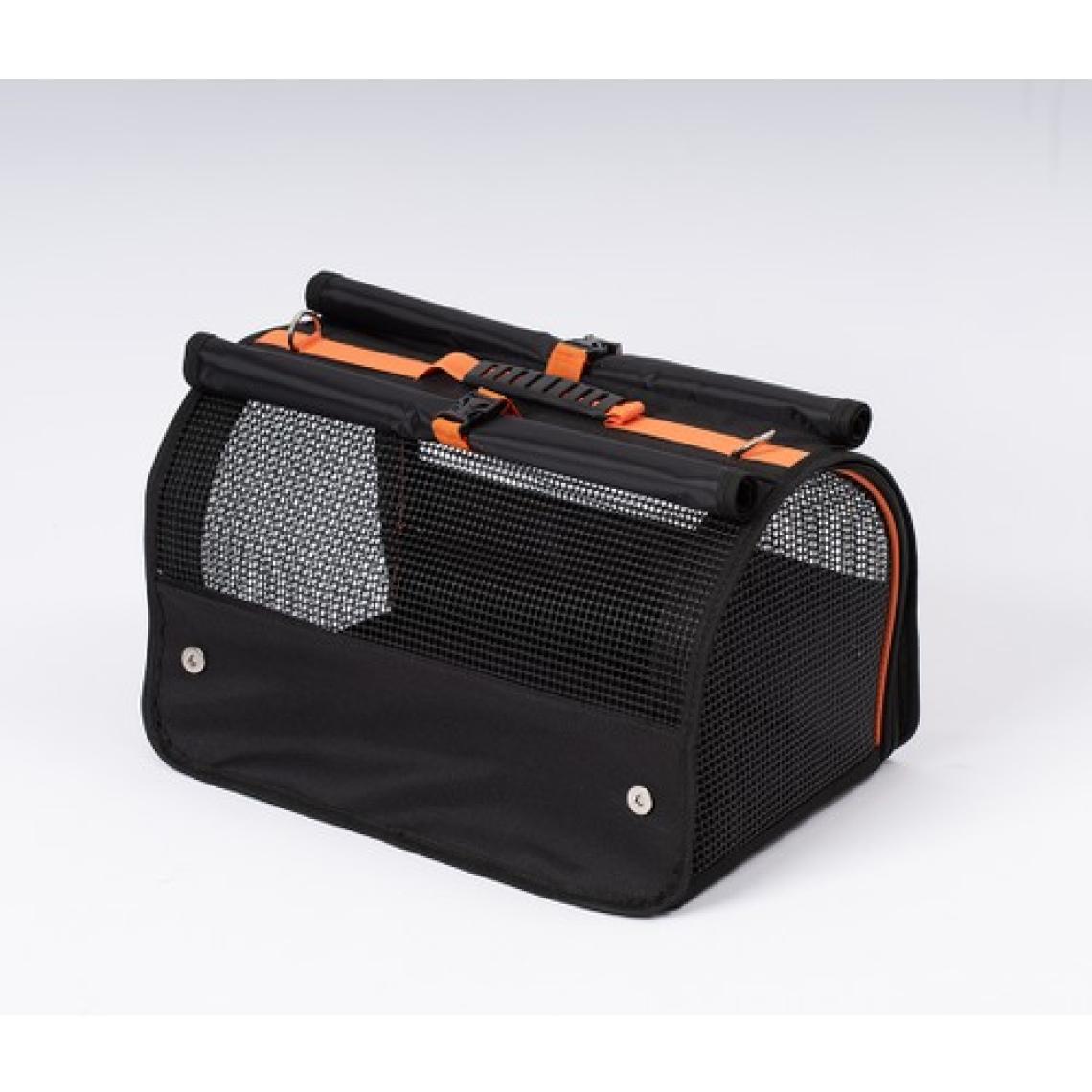 Brave Paws Flybag Fileli Kedi Taşıma Çantası 43 x 26 x 27 cm-Siyah