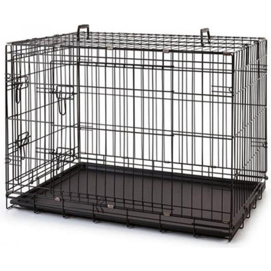 Aier Wd 48 Siyah Tel Köpek Kafesi No:5 122X73x81cm