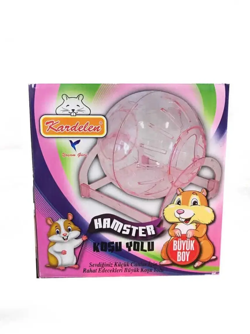 Kardelen Hamster Koşu Yolu Büyük 7.5 " 18 cm