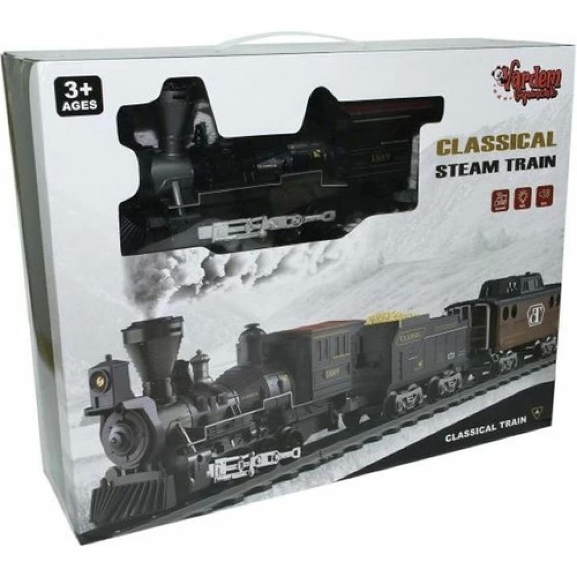 Bayilik XML FF-1613A Işıklı ve Sesli Classic Buharlı Tren