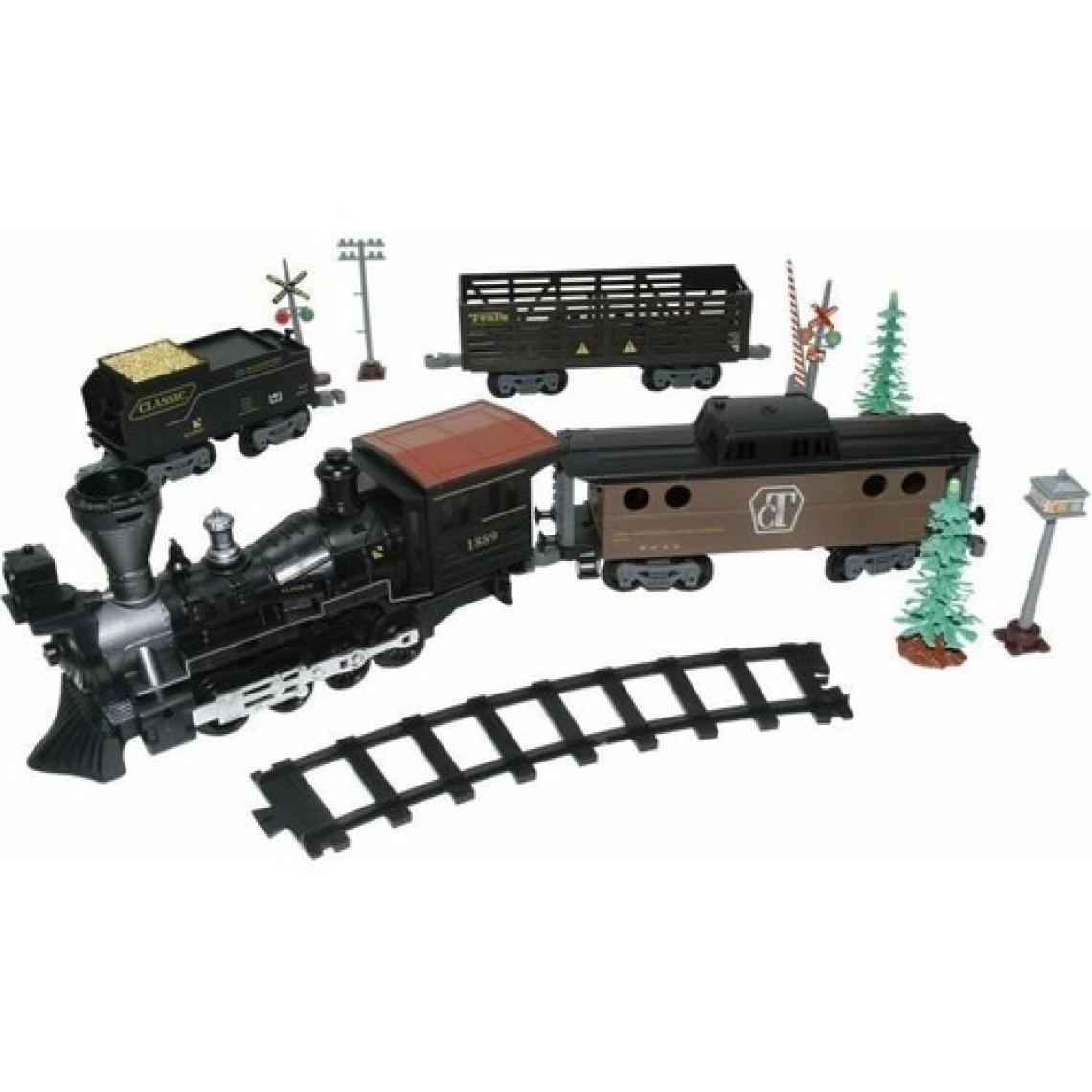 Bayilik XML FF-1613A Işıklı ve Sesli Classic Buharlı Tren
