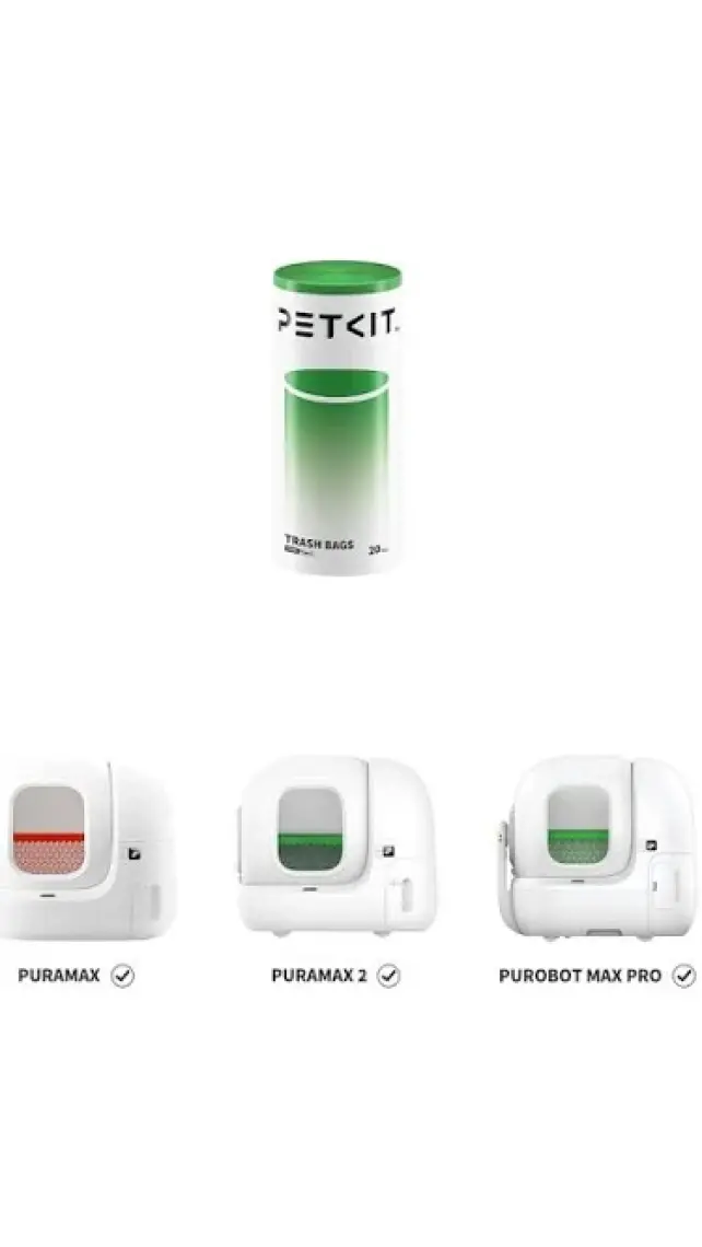 Petkit Pura Max, Max2 ve Max Pro Modelleri Için Dayanıklı Çöp Torbası