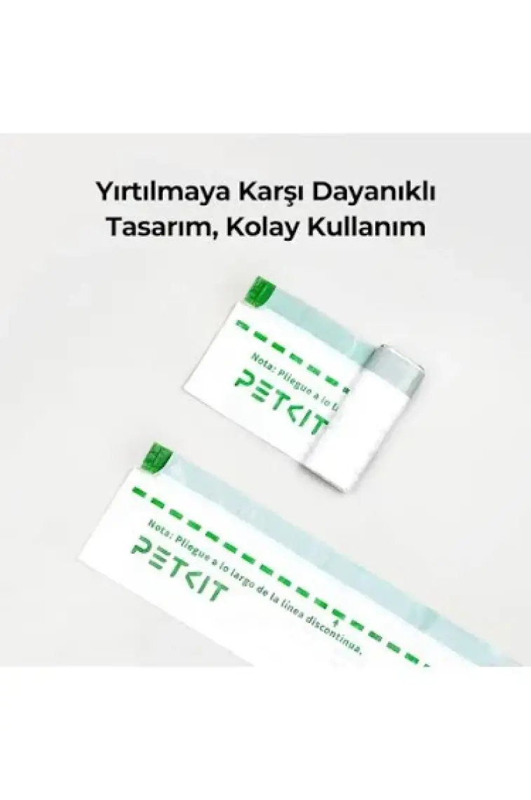Petkit Pura Max, Max2 ve Max Pro Modelleri Için Dayanıklı Çöp Torbası