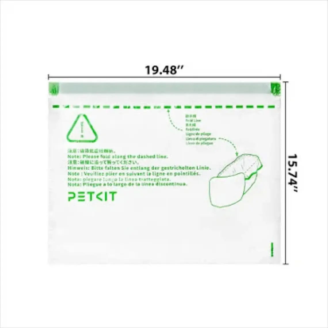 Petkit Pura Max, Max2 ve Max Pro Modelleri Için Dayanıklı Çöp Torbası