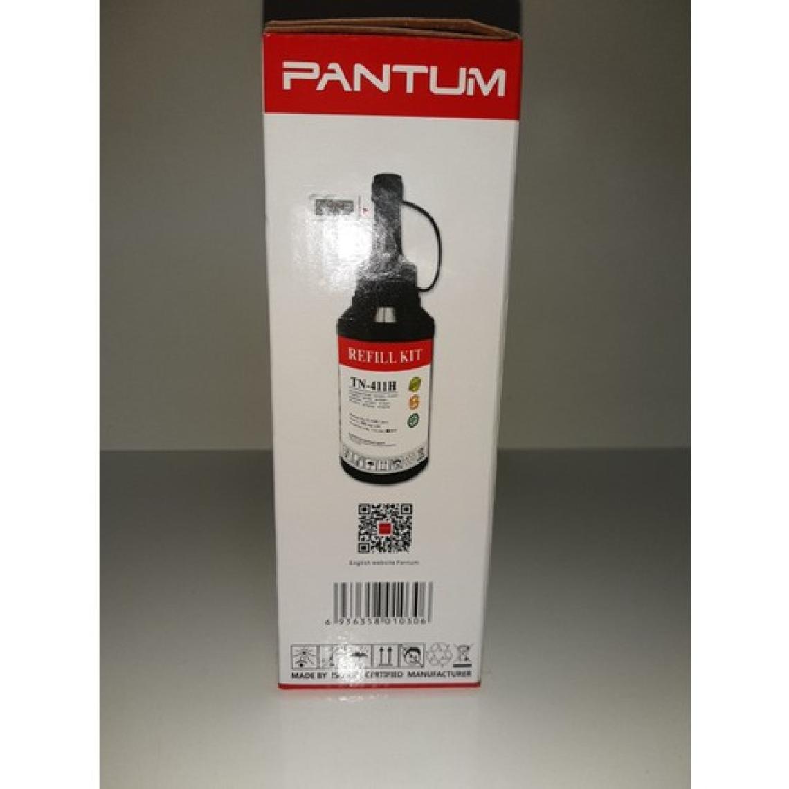 Pantum TN-411H Refill Toner Dolum Kiti Siyah