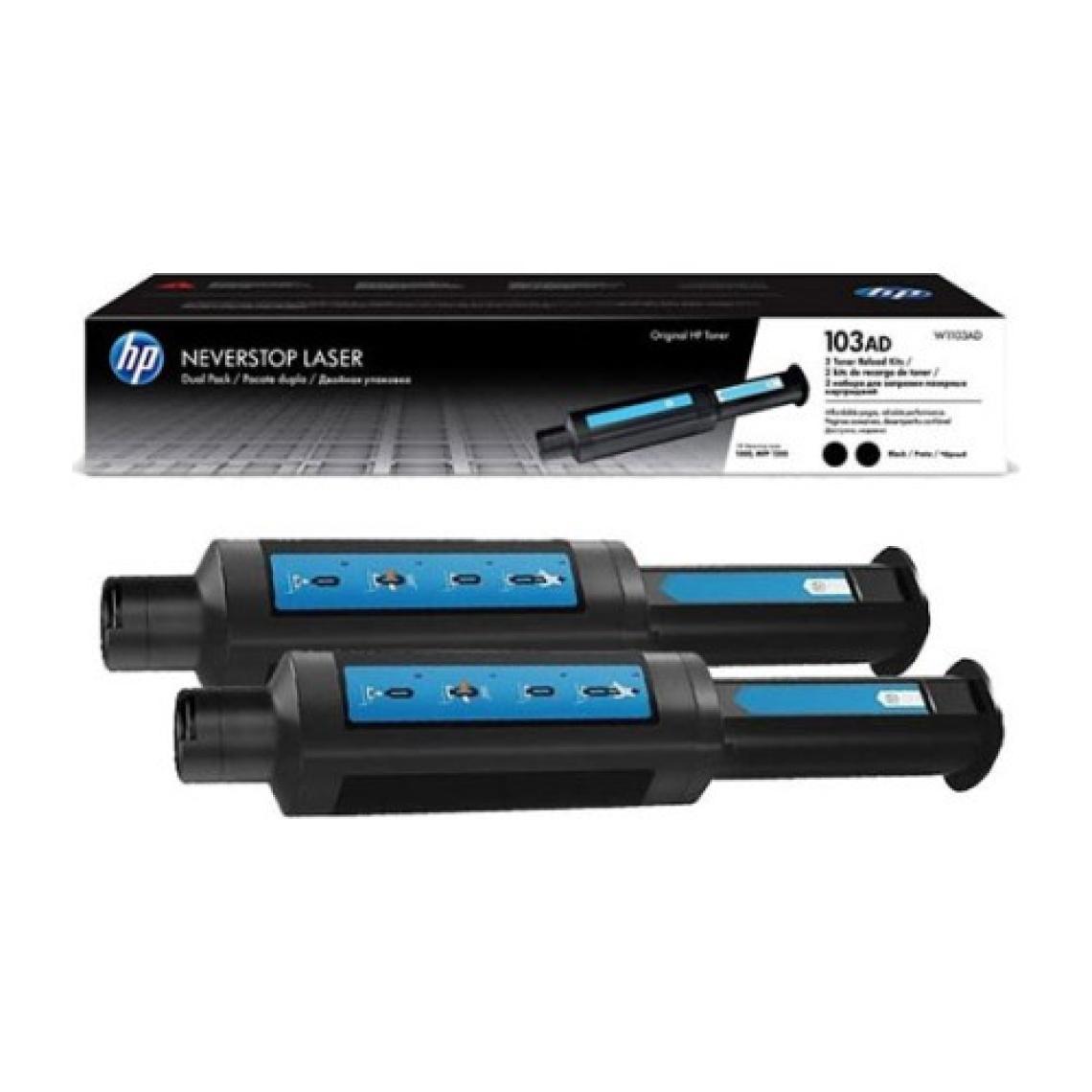 Hp W1103AD(103A) 2'li Toner 2500 Sayfa Siyah