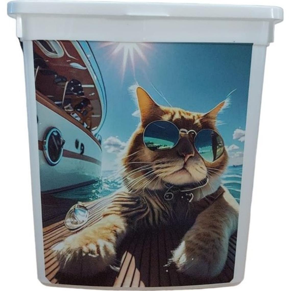 5DM  Evcil Hayvan Kuru Mama Saklama Kutusu Kedi Köpek Kuru Mama Kabı