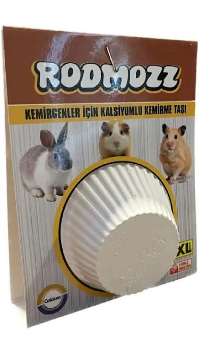 RodMozz Kemirgenler Için Xl Büyük Boy Kalsiyumlu Kemirme Taşı