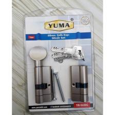 Yuma 68 mm Bilyalı Tuzaklı Kapı Kilit Göbeği Barel Seti 2li