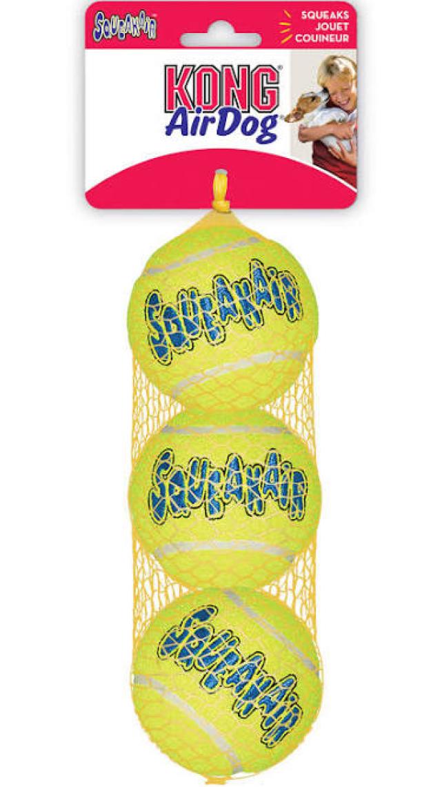 Kong Köpek Air Sq Sesli Tenis Topu S 3 Adet 5Cm