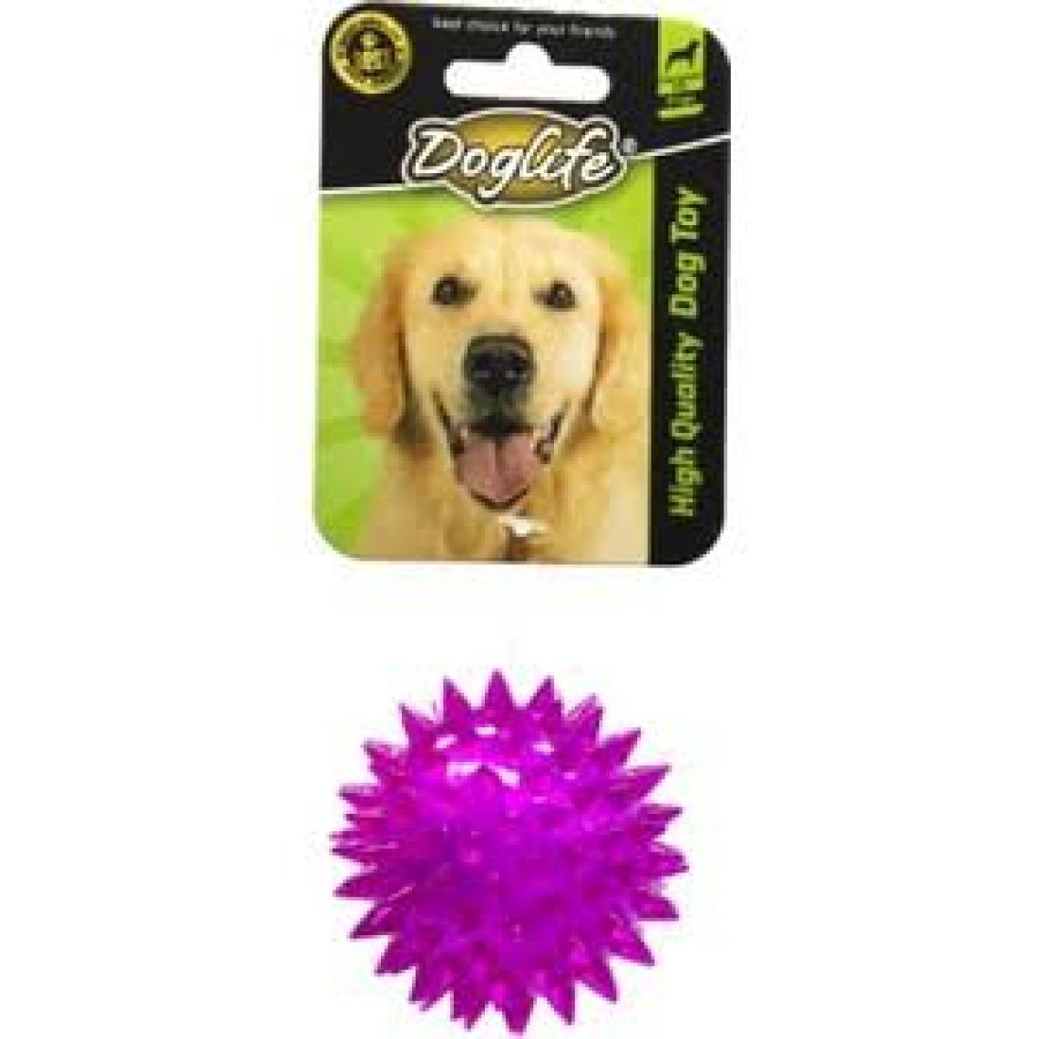 Doglife 203004- Köpekler Için Işıklı Oyun Topu Mor