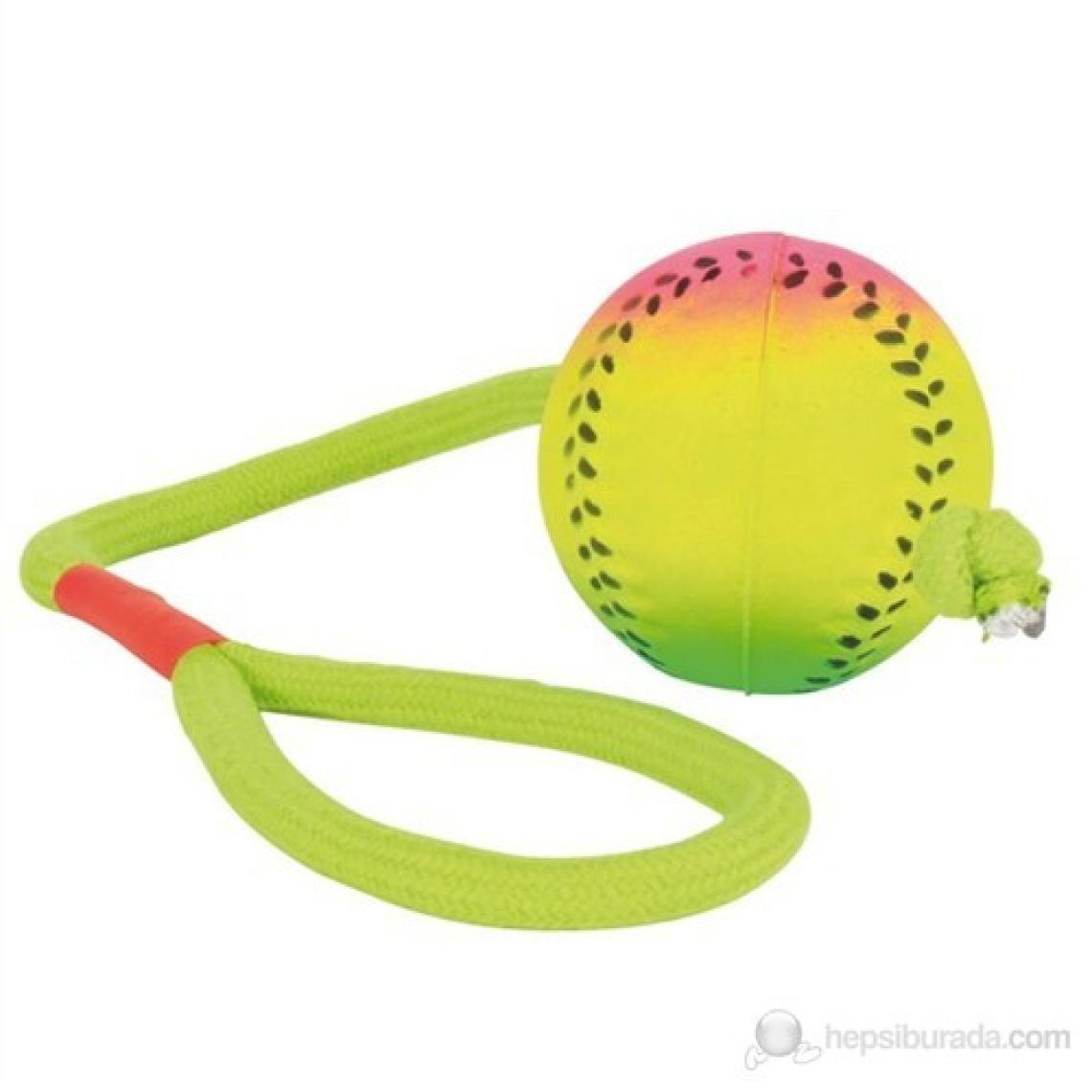 Trixie Köpek İpli Fosforlu Kauçuk Top Ø6  cm/30  cm