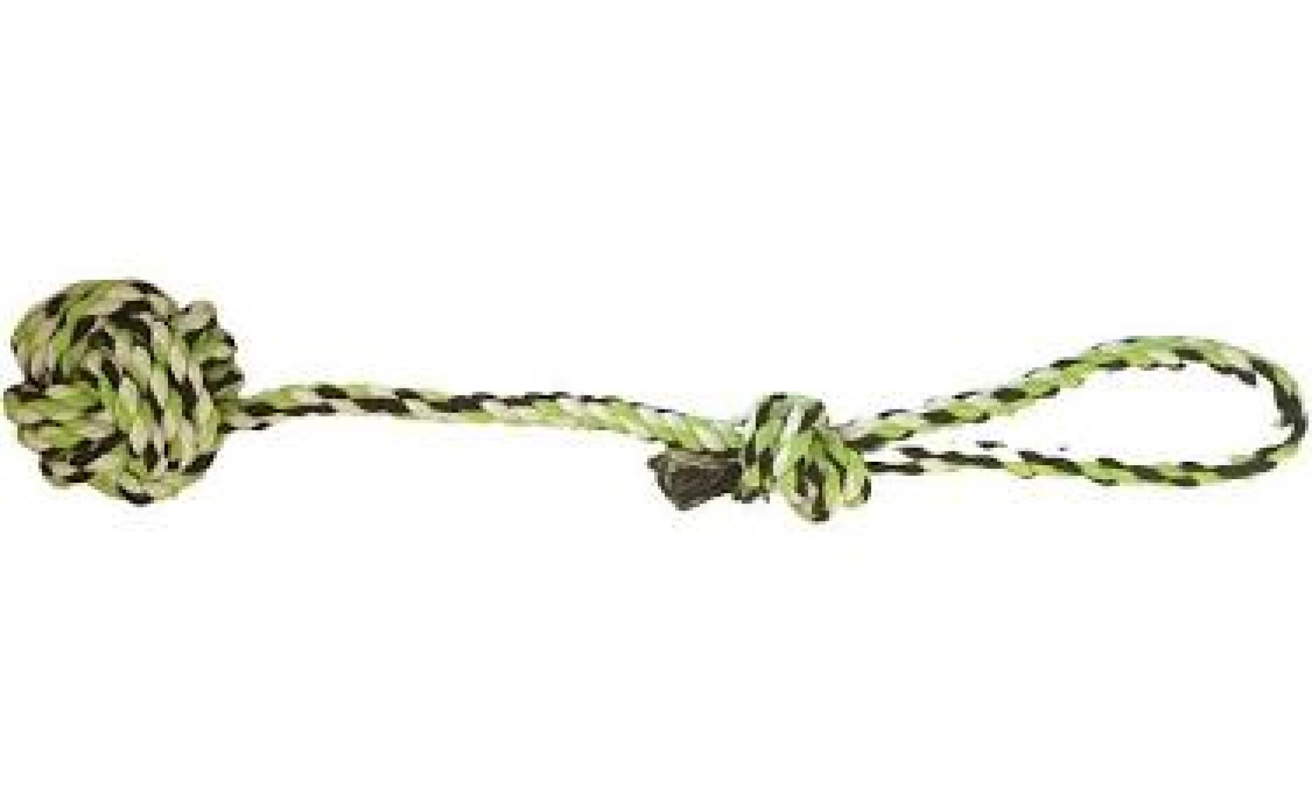 Haoer Düğümlü Renkli Diş Ipi Köpek Oyuncağı 35 cm
