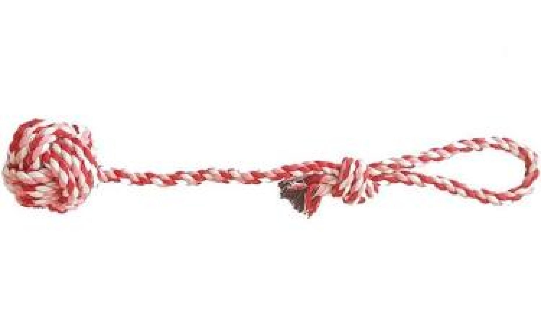 Haoer Düğümlü Renkli Diş Ipi Köpek Oyuncağı 35 cm