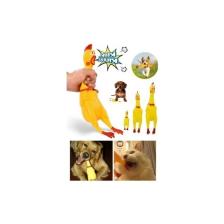 Ses Çıkaran Tavuk Kedi Köpek Oyuncağı 30 cm