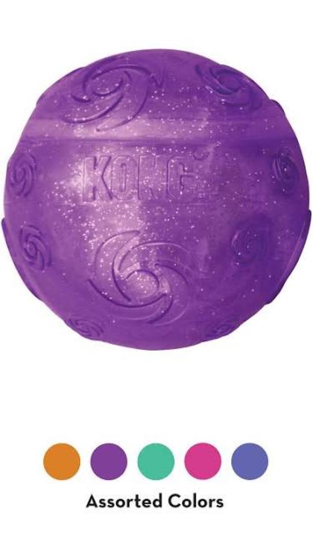 Kong Squeezz Hışırtı Sesli Köpek Topu L 7cm