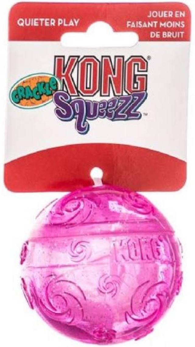 Kong Squeezz Hışırtı Sesli Köpek Topu L 7cm