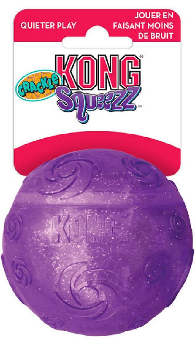 Kong Squeezz Hışırtı Sesli Köpek Topu L 7cm