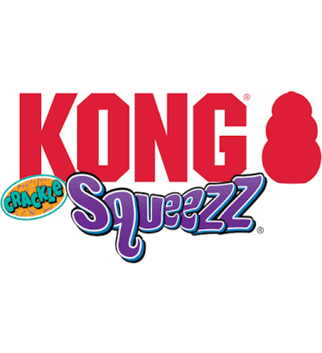 Kong Squeezz Hışırtı Sesli Köpek Topu L 7cm