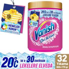 Vanish Kosla Multipower Oxi Advance Renkliler Için Leke Çıkartıcı & Deterjan Güçlendirici Toz 970 G