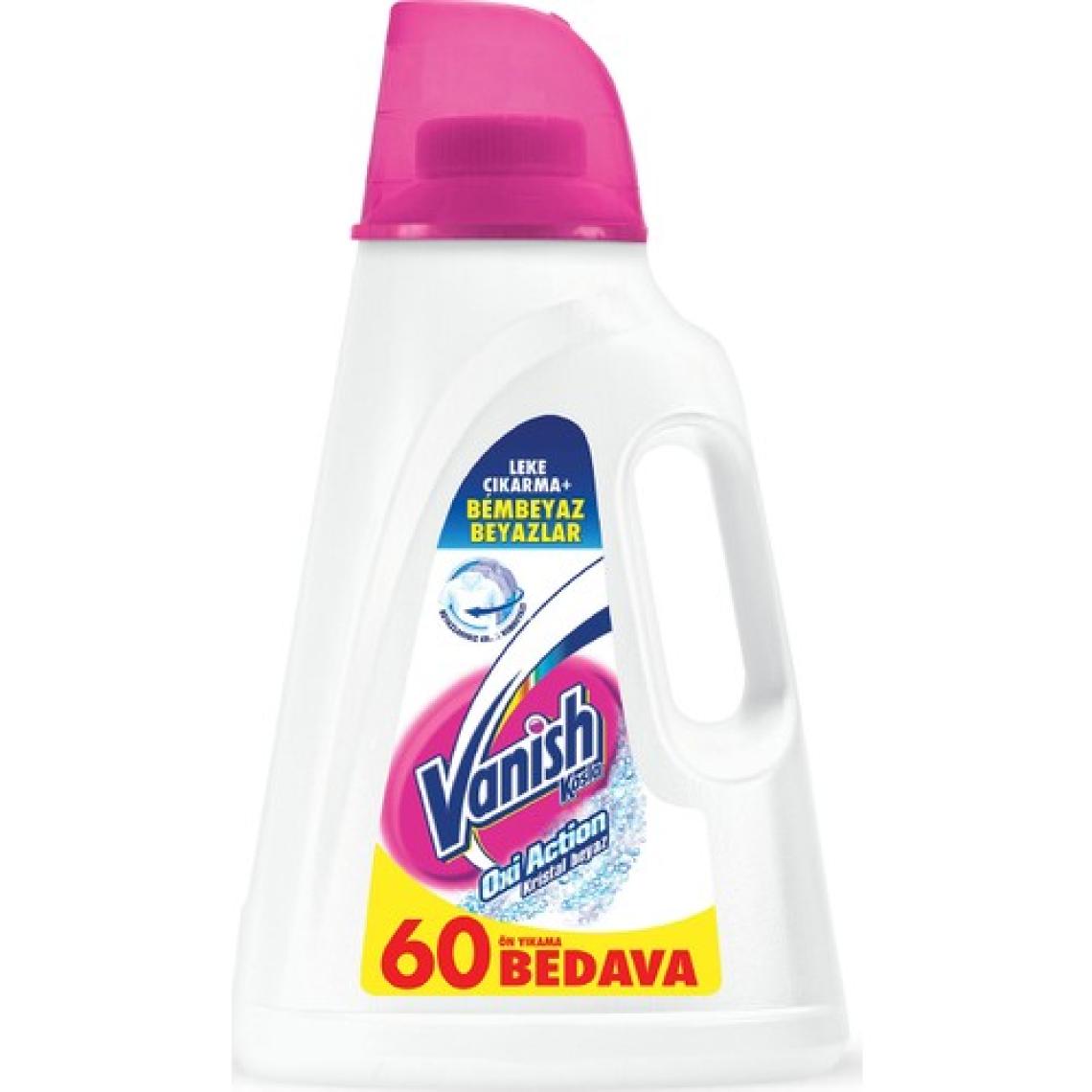 Vanish Kosla Oxi Action Sıvı Leke Çıkarıcı 4000 ml Beyazlar İçin