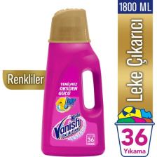 Vanish Kosla Oxi Action Gold Sıvı Leke Çıkarıcı 1800 ml Renkliler İçin