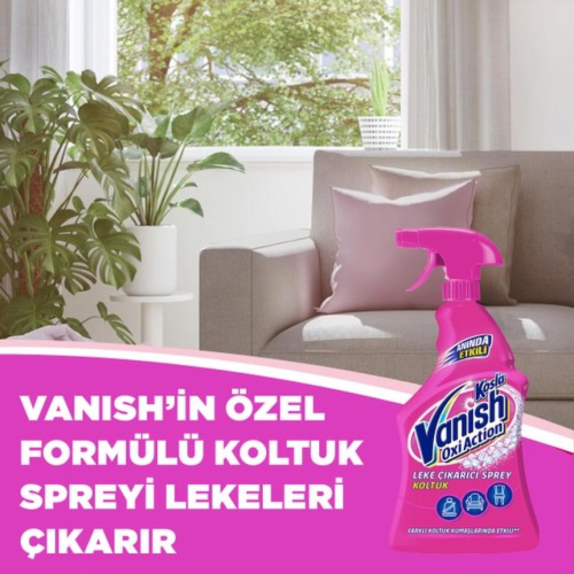 Vanish Kosla Oxi Action Koltuklar için Leke Çıkarıcı Sprey 660 ml