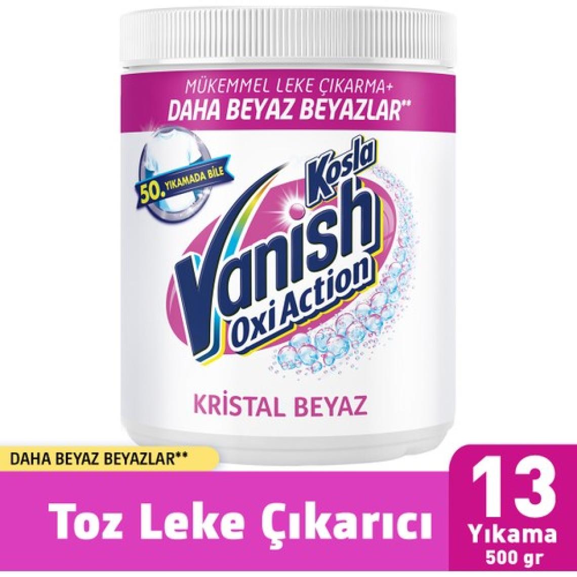 Vanish Kosla Oxi Action Toz Leke Çıkarıcı 500 gr Beyazlar İçin