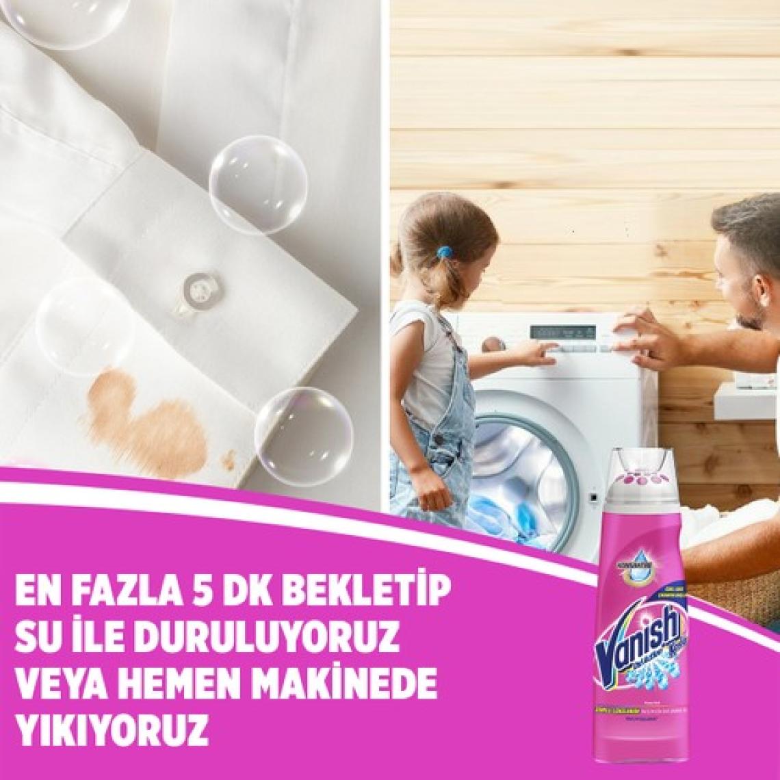 Vanish Kosla Ön Işlem Için Leke Çıkarıcı Jel 3 x 200 ml