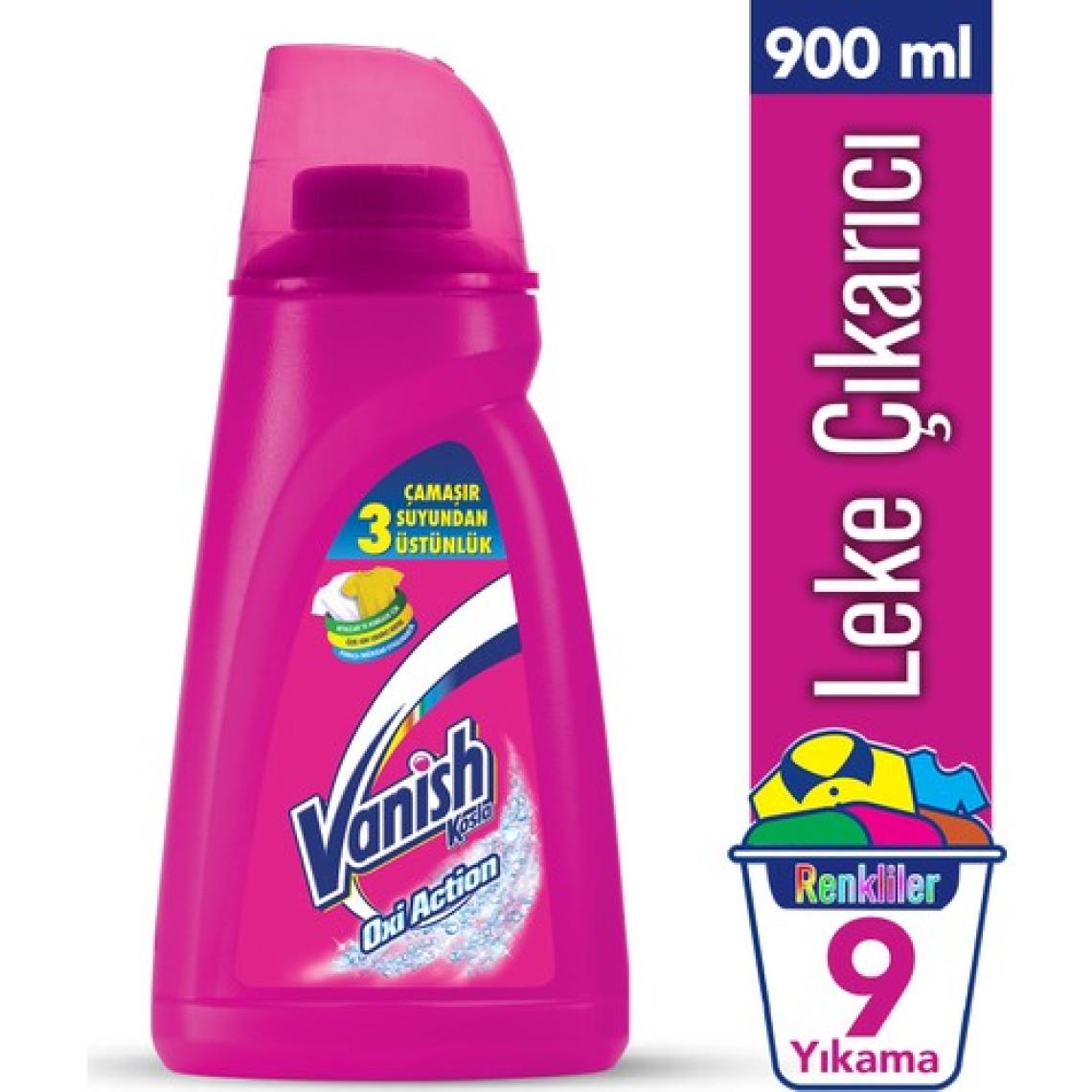 Vanish Kosla Sıvı Leke Çıkarıcı 8'li 900 ml + Vanish Gold 4'lü 900 ml