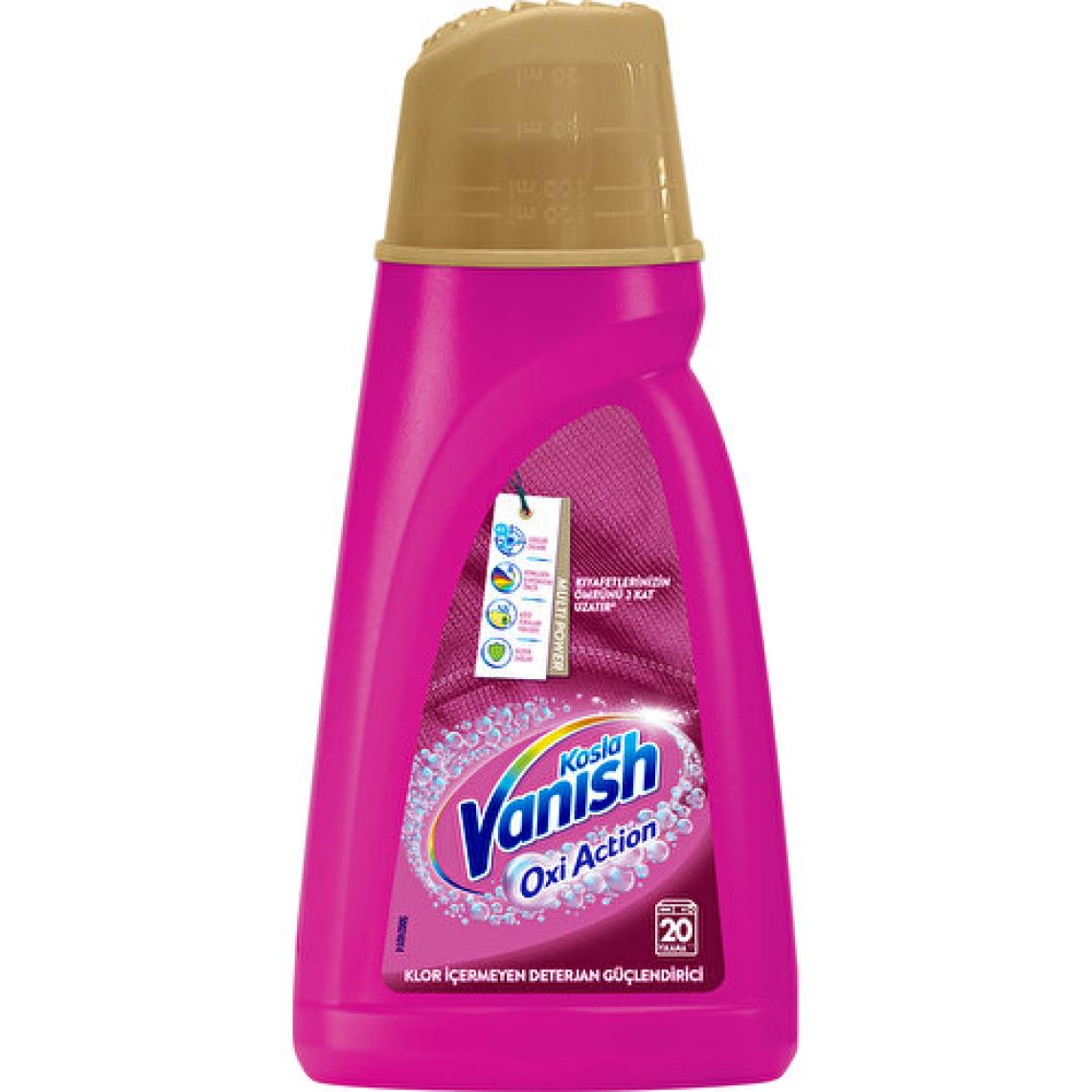 Vanish Kosla Multipower Gold Renkliler için Leke Çıkarıcı ve Deterjan Güçlendirici 1 lt