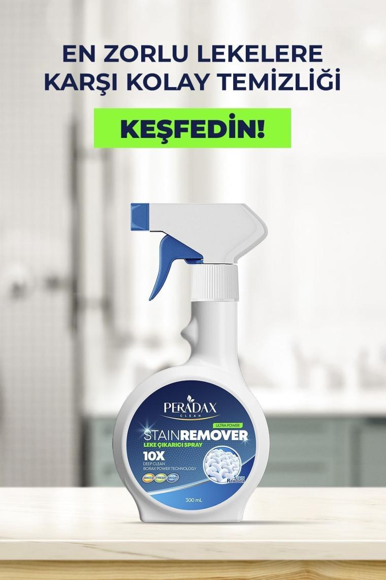 Peradax Clean Ultra Güçlü Çok Amaçlı Bitkisel Leke Çıkarıcı Köpük