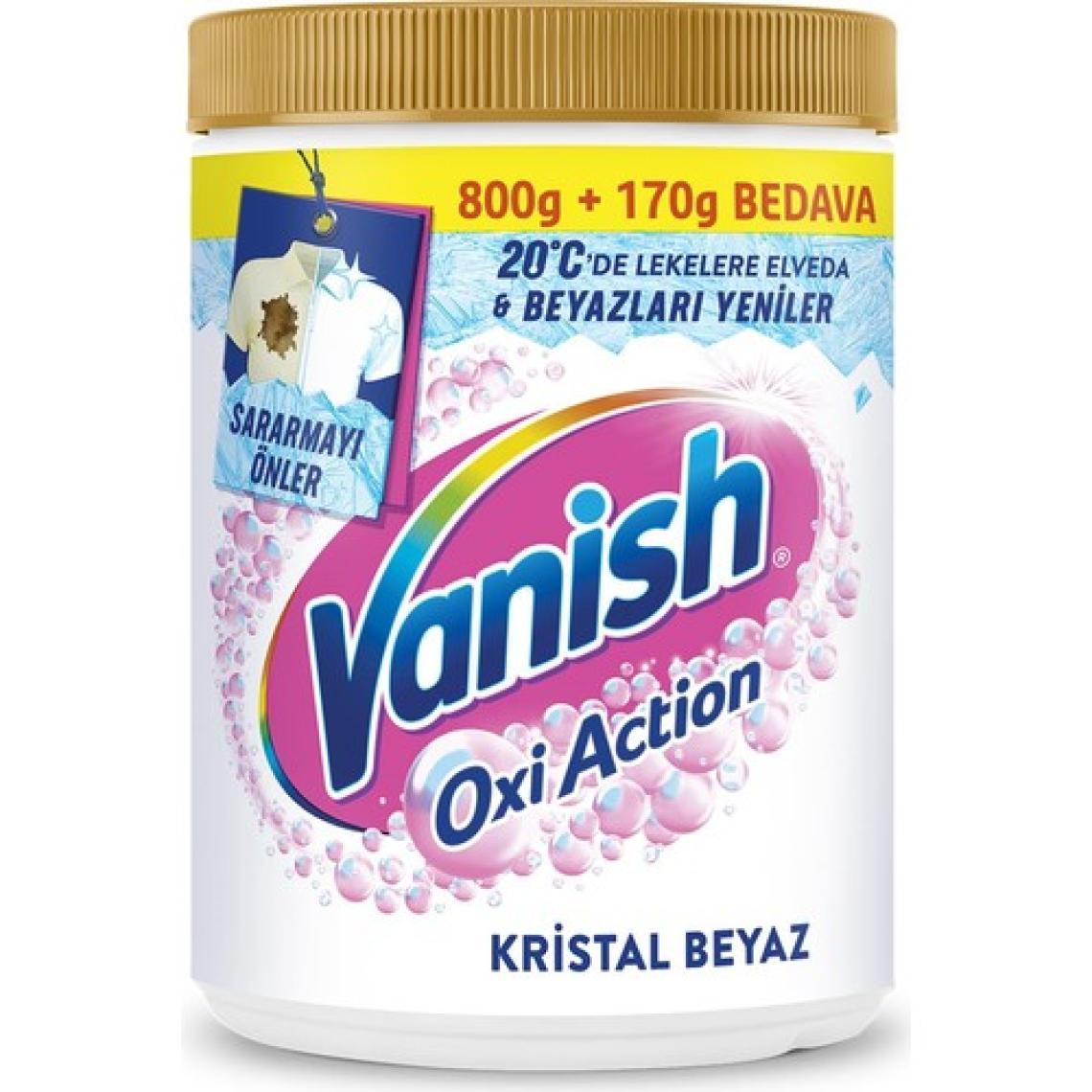 Vanish Kosla Multipower Oxi Advance Beyazlar Için Leke Çıkartıcı & Deterjan Güçlendirici Toz 970 G