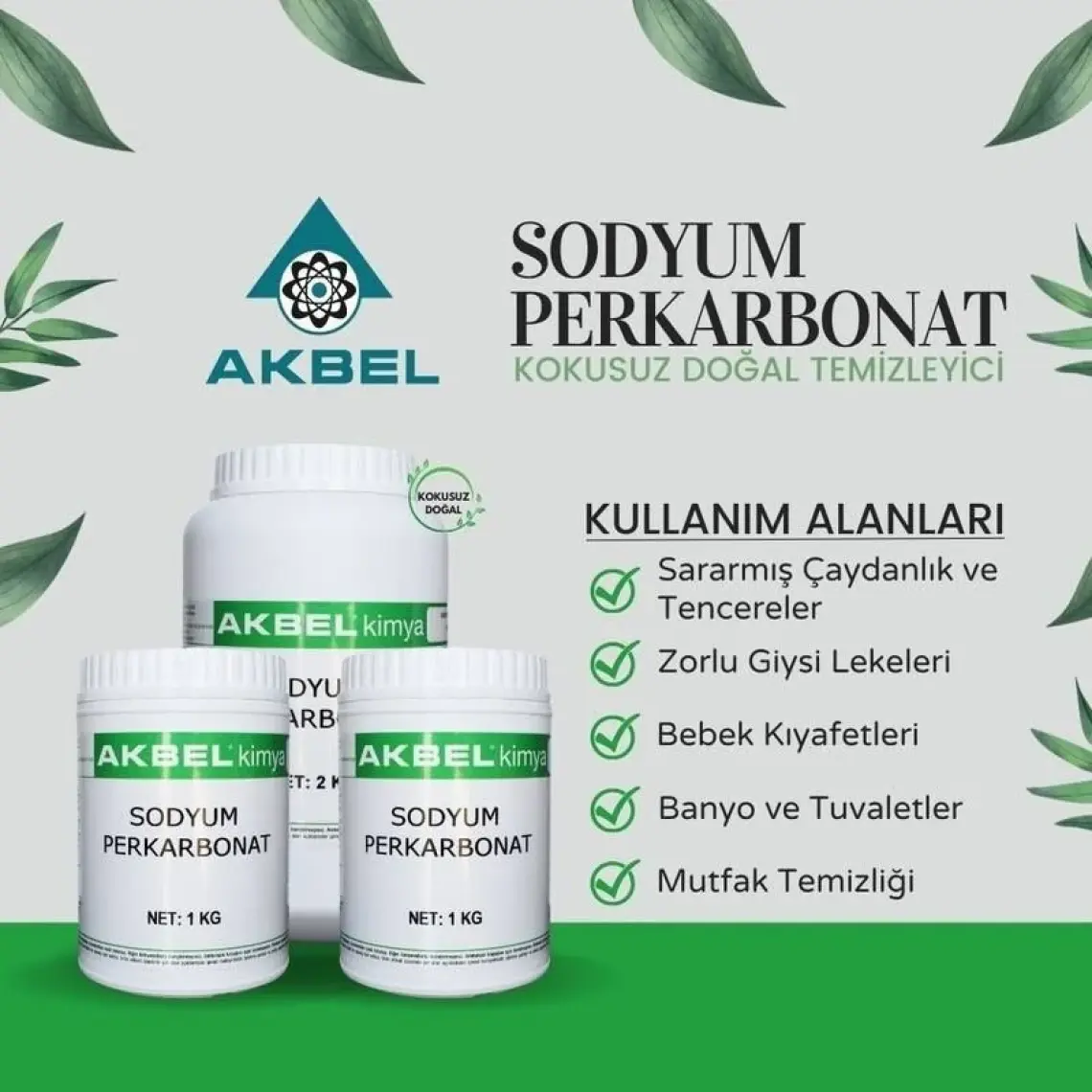 Akbel Sodyum Perkarbonat 1 kg