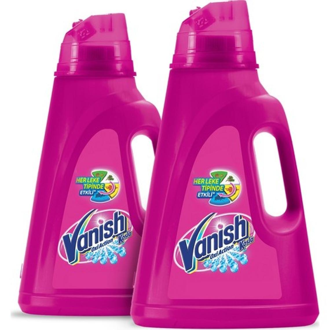 Vanish Kosla Sıvı Leke Çıkarıcı 2'li Set / 4000 x 2 Renkliler için