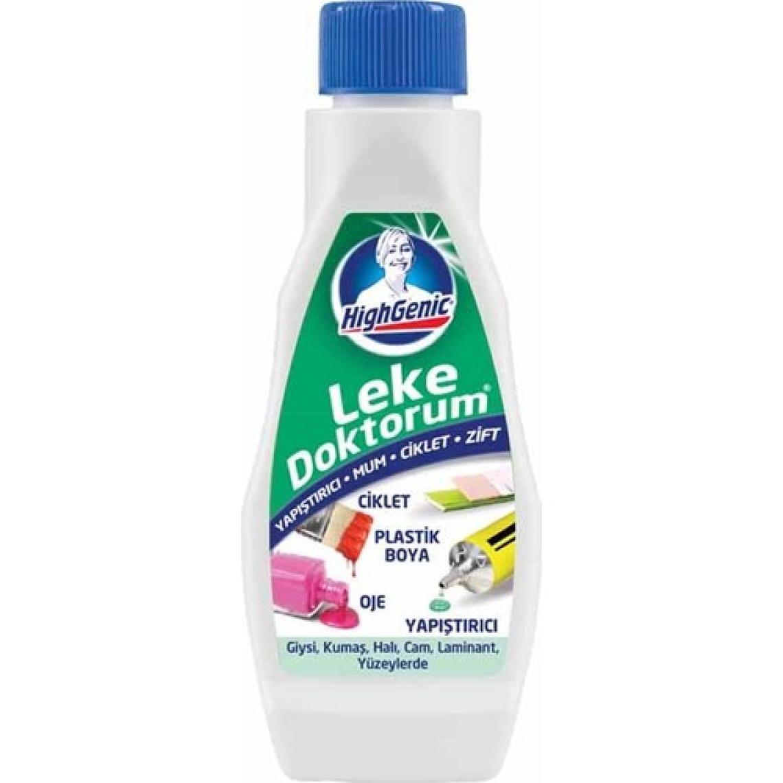 HighGenic Leke Doktorum YAPIŞTIRICI, SAKIZ, ZİFT, MUM Leke Çıkarıcı 200 ml