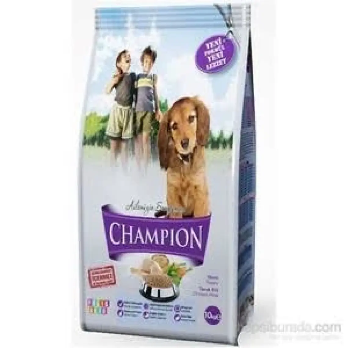 Champion Folik Asit Katkılı Tavuk Etli Yavru Köpek Maması 15 Kg FD*