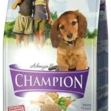 Champion Folik Asit Katkılı Tavuk Etli Yavru Köpek Maması 15 Kg FD*