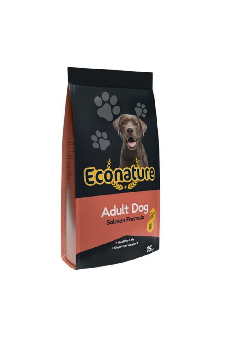 Econature Somonlu 15 kg Yetişkin Kuru Köpek Maması