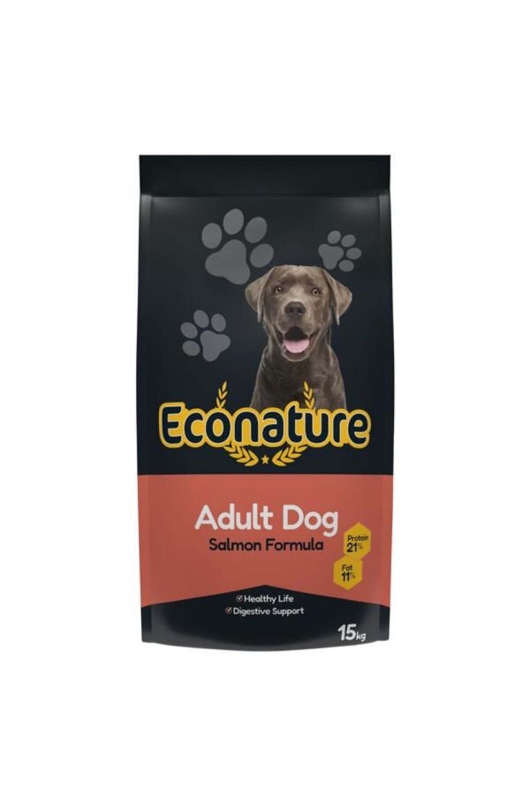 Econature Somonlu 15 kg Yetişkin Kuru Köpek Maması
